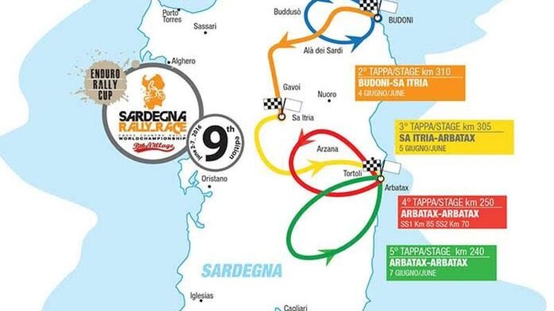 Sardegna Rally Race 2016. Le novit&agrave; della 9&ordf; edizione