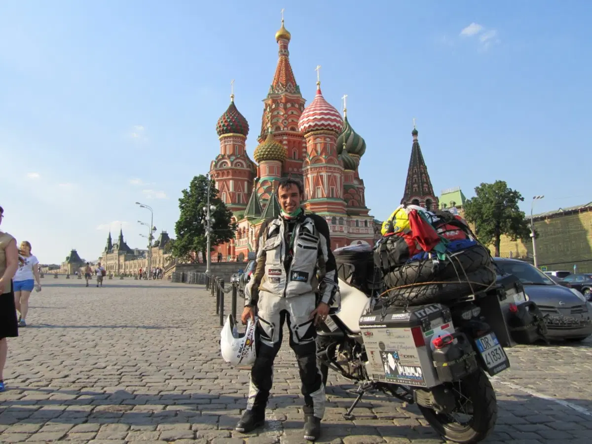 Davide Biga. Giro del Mondo in moto (107)