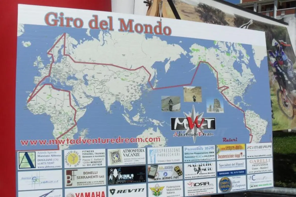 Davide Biga. Giro del Mondo in moto (156)