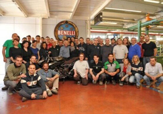 Kel Carruthers ha visitato la Benelli