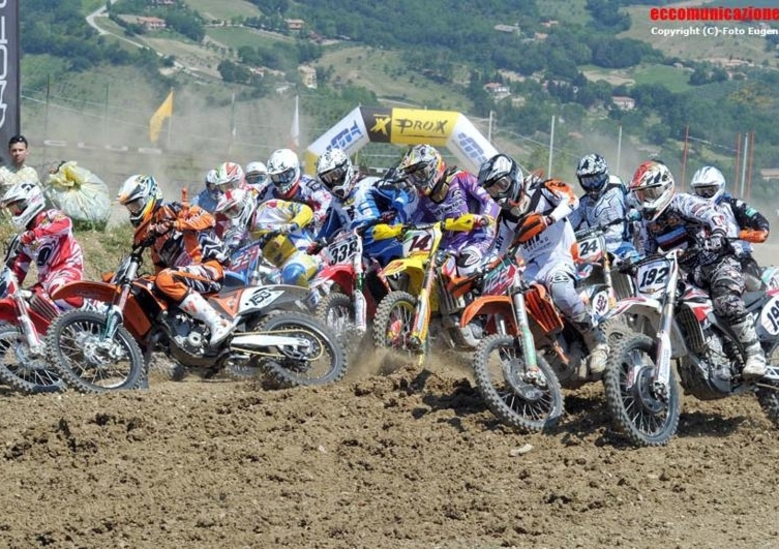 Terza tappa del Campionato Italiano Motocross a San Severino