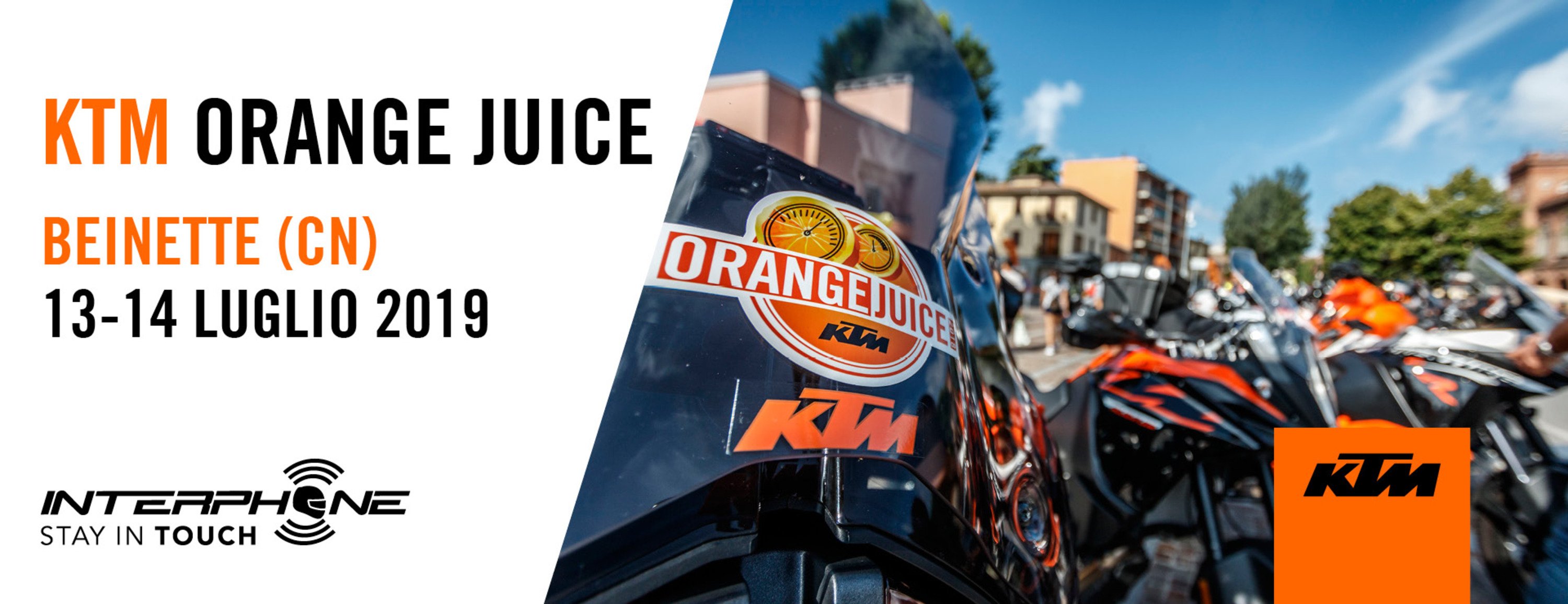 KTM: tornano gli Orange Juice