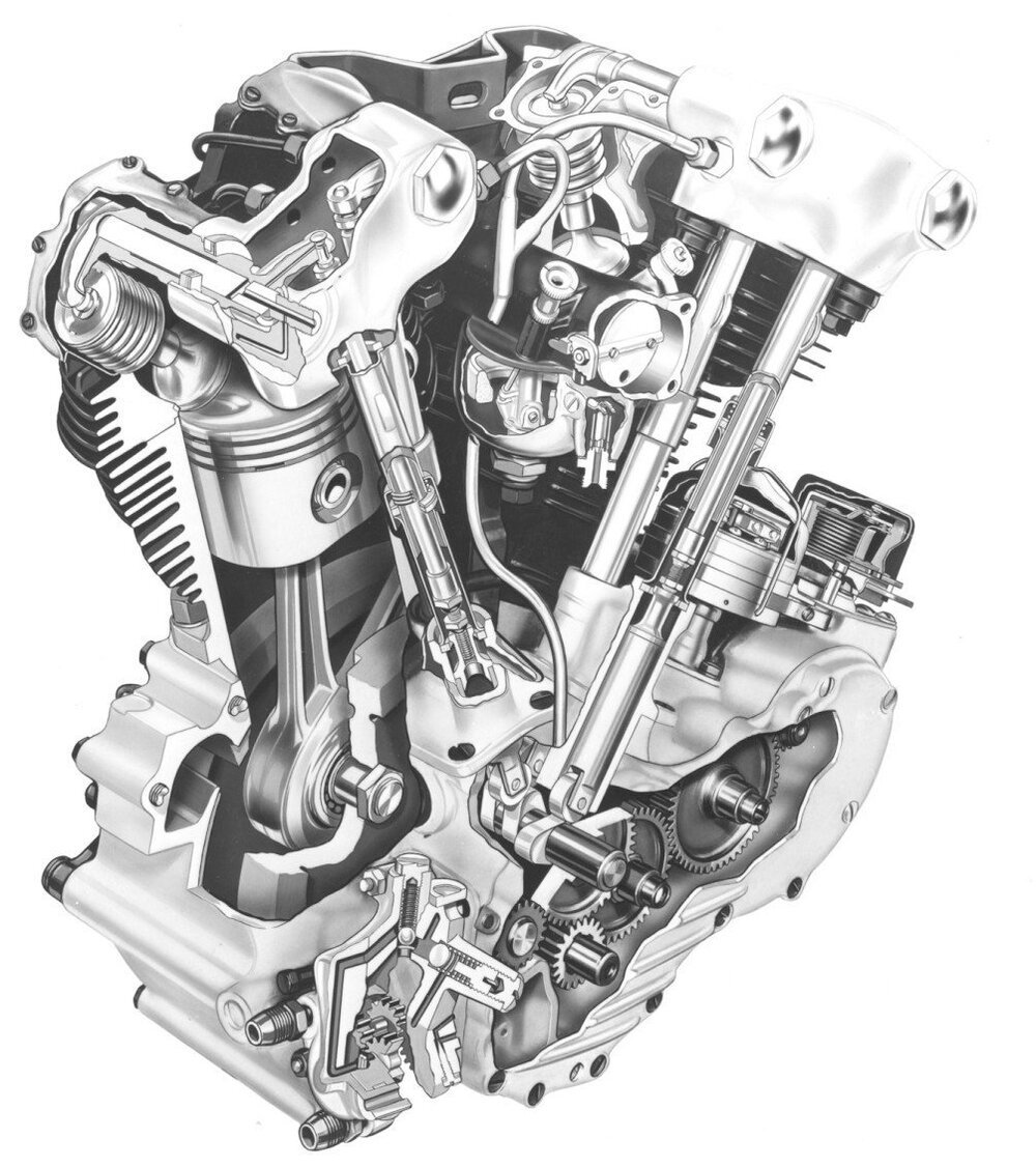 Il famoso motore Knucklehead