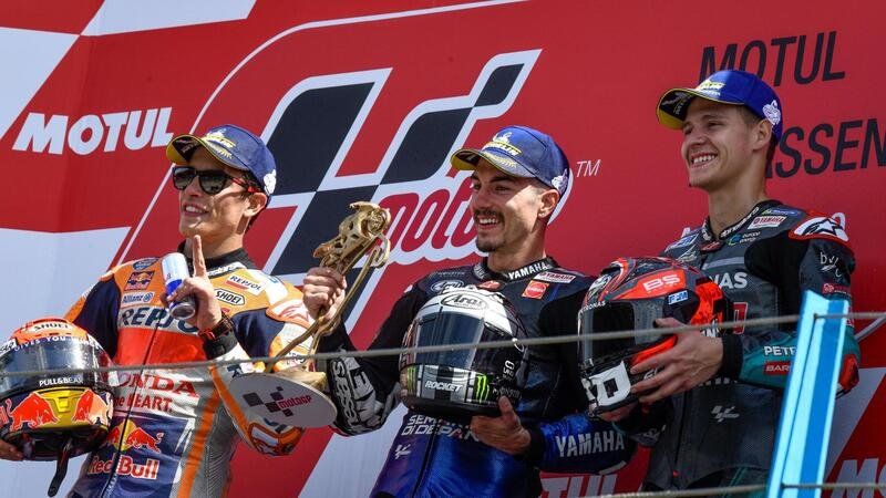 MotoGP 2019 ad Assen, le dichiarazioni dei primi tre