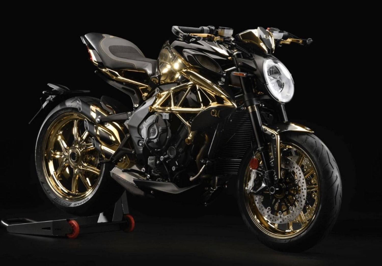 MV Agusta Dragster RC Shining Gold. Oro puro