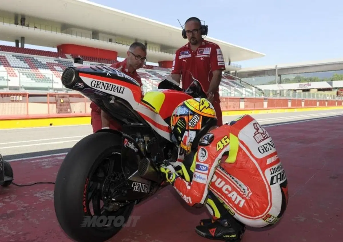 Rossi sulla Ducati GP12: "Andiamo nella direzione giusta"