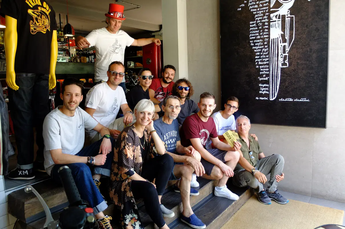 Mr Martini: l'officina, le moto, il ristorante, l'artista (8)