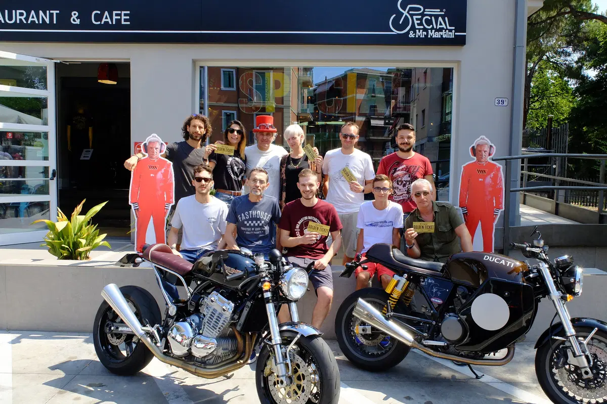 Mr Martini: l'officina, le moto, il ristorante, l'artista (3)