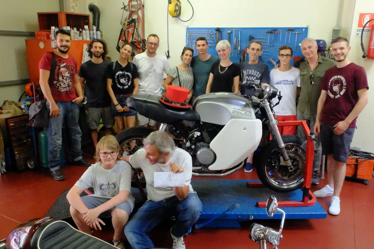 Mr Martini: l'officina, le moto, il ristorante, l'artista (5)