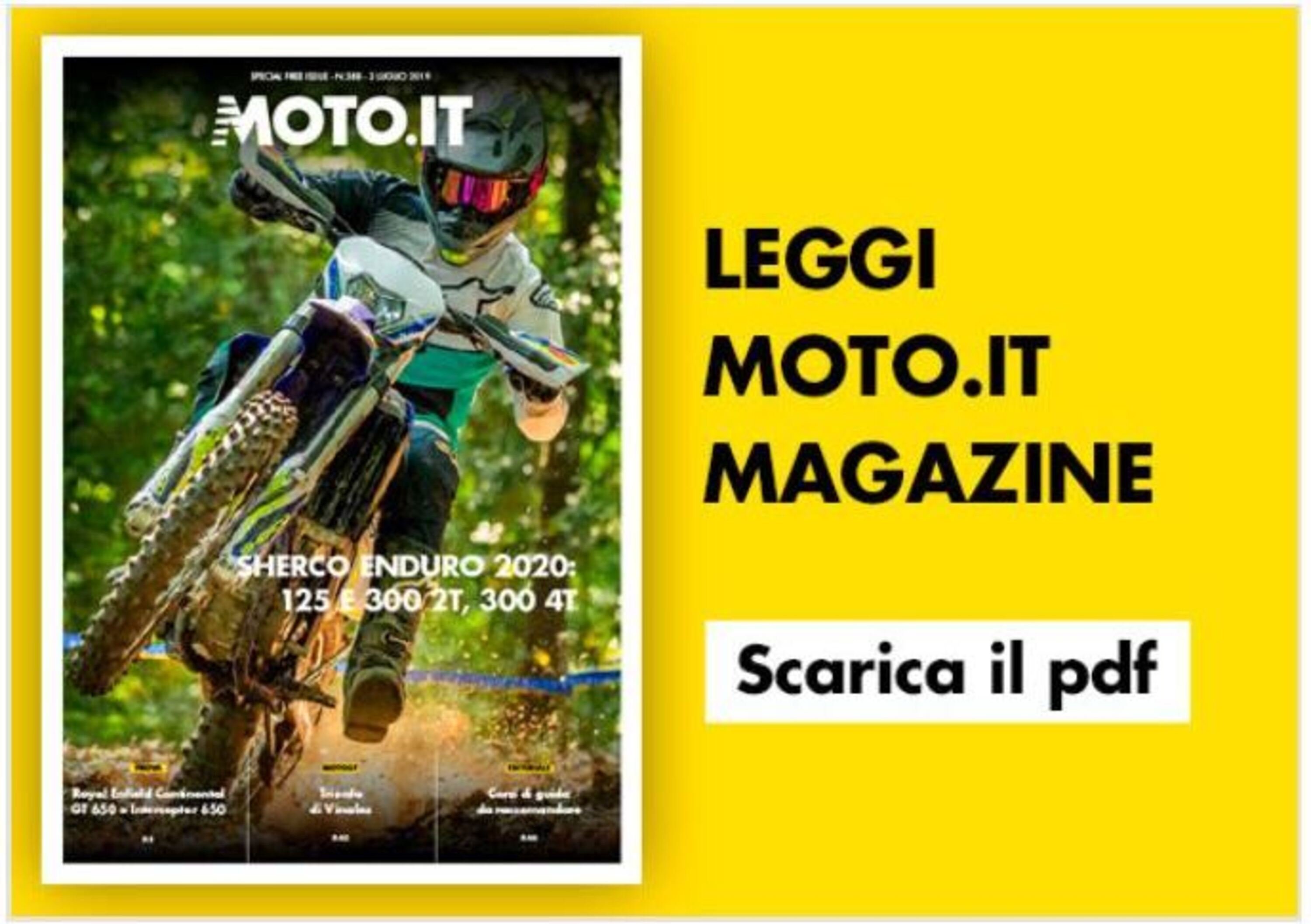 Magazine n&deg; 388, scarica e leggi il meglio di Moto.it 