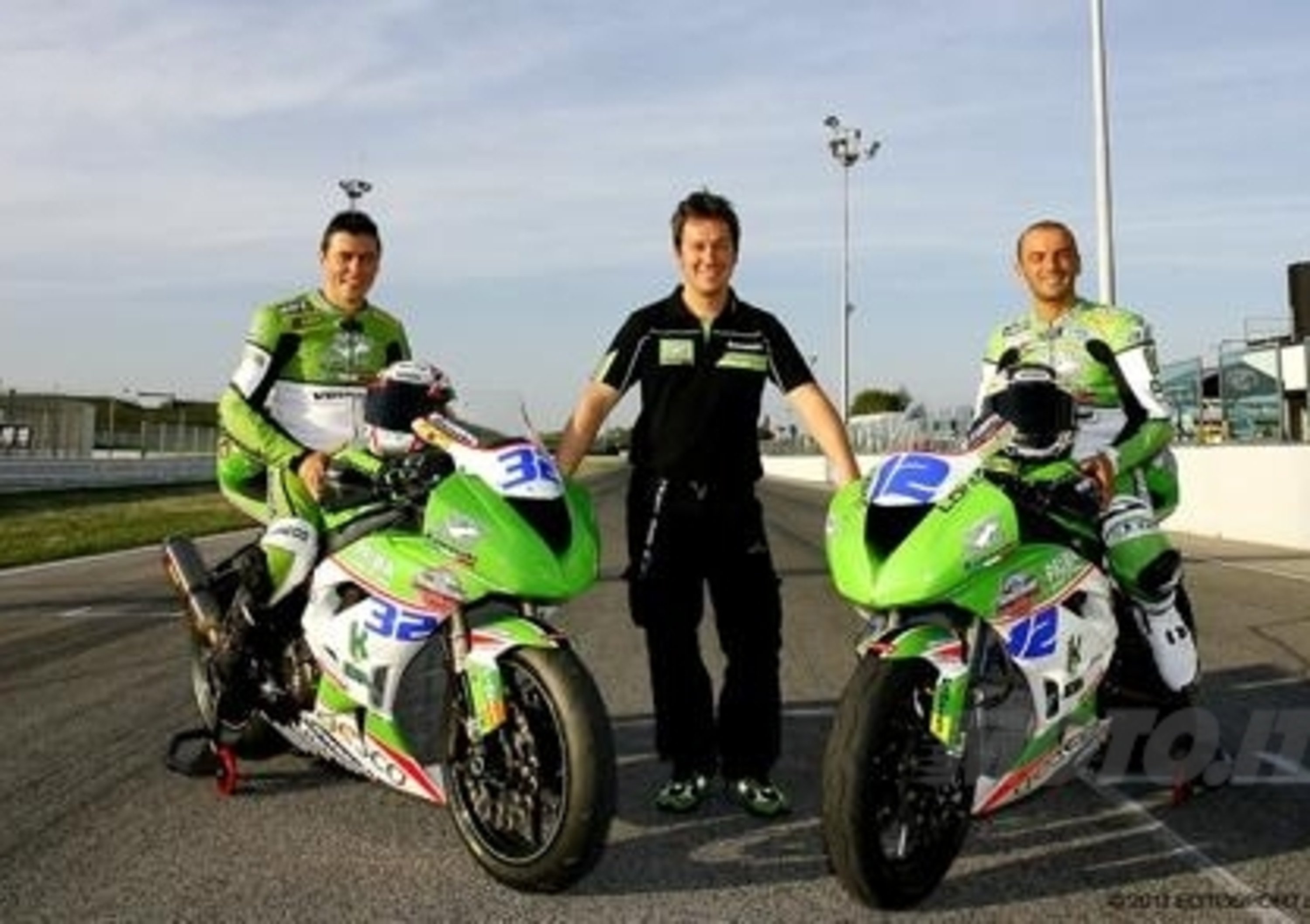 Il Puccetti Racing Kawasaki al Mondiale Supersport di Misano Adriatico