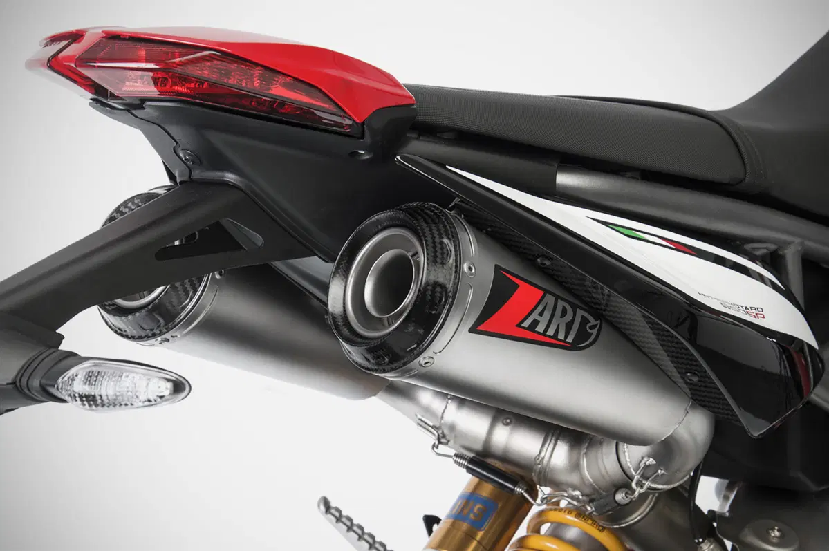Scarichi Zard per la Ducati Hypermotard