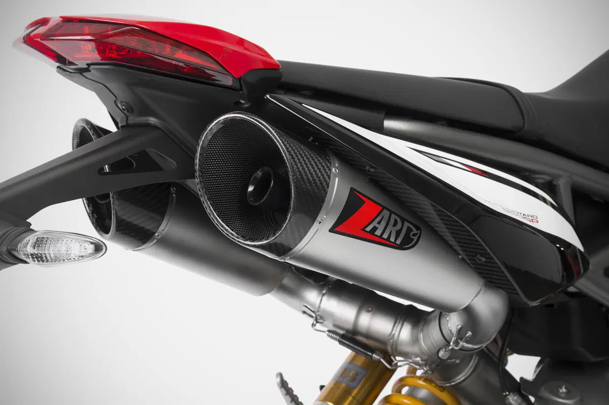Scarichi Zard per la Ducati Hypermotard