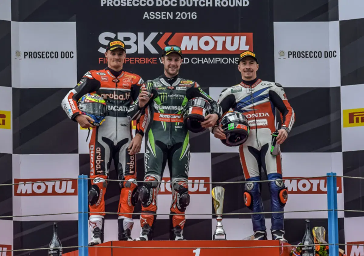 SBK 2016. GP d'Olanda. Rea vince gara 1 ad Assen