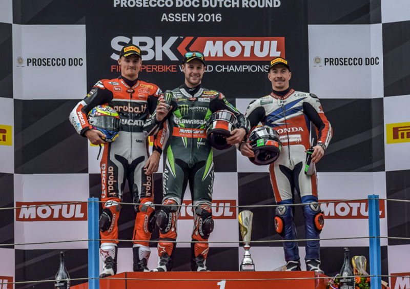 SBK 2016. GP d&#039;Olanda. Rea vince gara 1 ad Assen