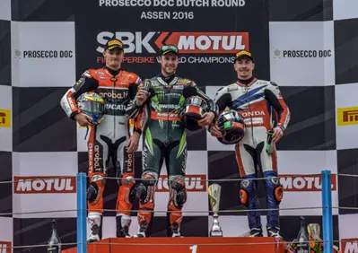 SBK 2016. GP d'Olanda. Rea vince gara 1 ad Assen