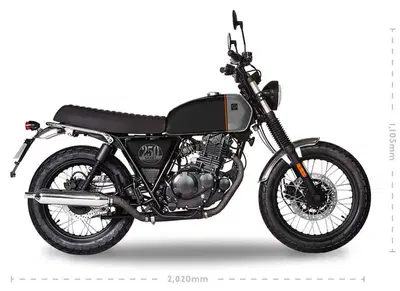 Brixton Motorcycles Saxby 250 (2019) nuova