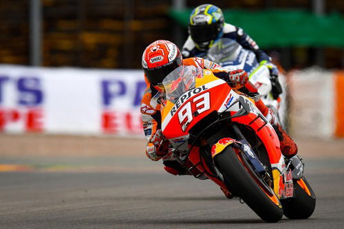 MotoGP 2019. Márquez è il più veloce nelle FP2 in Germania (3)