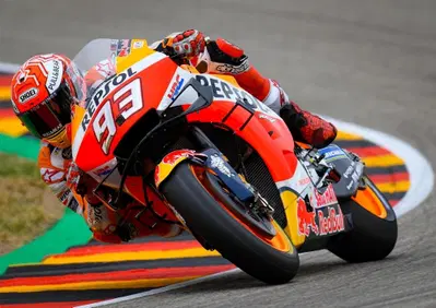 MotoGP 2019, al Sachsenring. In FP3 Marc Marquez è il più veloce