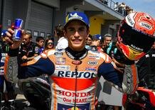 MotoGP 2019, al Sachsenring. Marc Marquez in pole position
