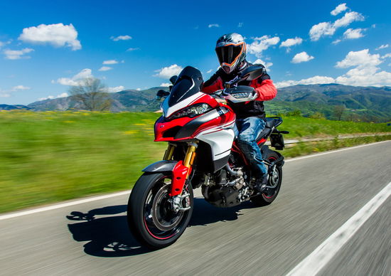 Ducati Multistrada V4, video spia