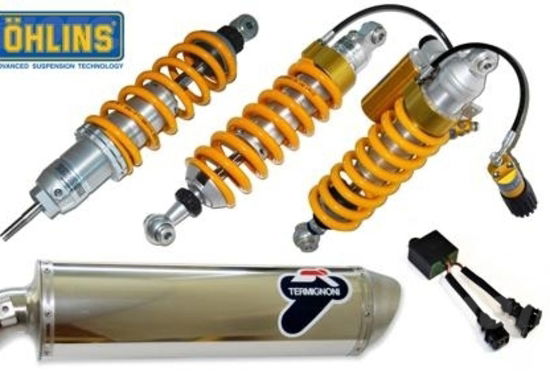 Promozione Öhlins e Termignoni per BMW 1200 GS