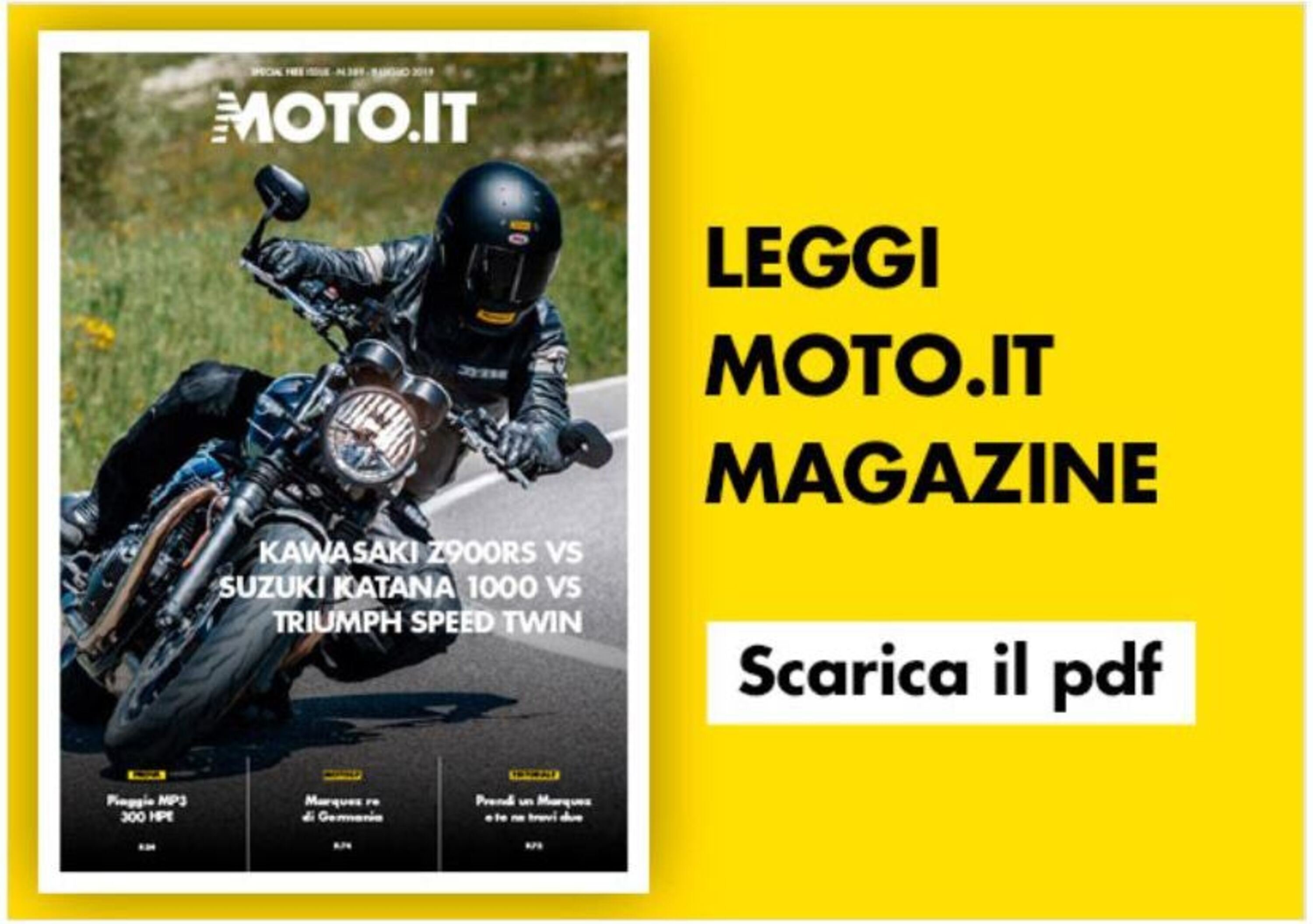 Magazine n&deg; 389, scarica e leggi il meglio di Moto.it 