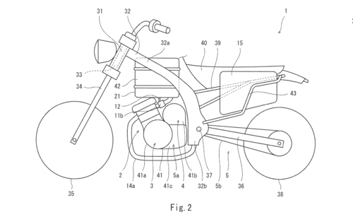 Kawasaki, in arrivo una moto elettrica/benzina? Per ora ci sono i brevetti