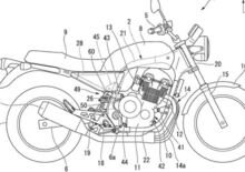 Honda, brevetto di una quattro cilindri raffreddata ad aria: futura CB1100?