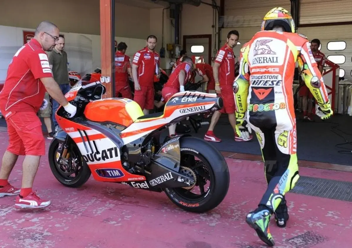 Rossi: "Un altro test positivo con la Ducati GP12"