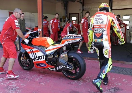 Rossi: Un altro test positivo con la Ducati GP12