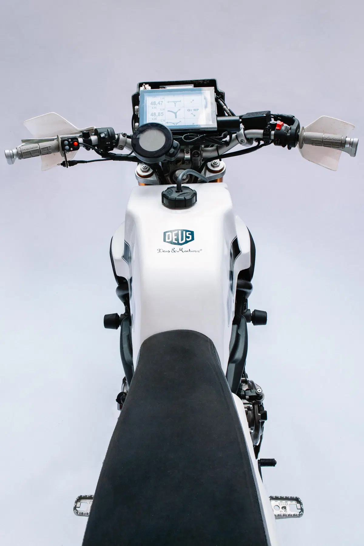 Deus (Yamaha XSR 700) Swank Rally 700. In gara al 'Sardegna' (7)