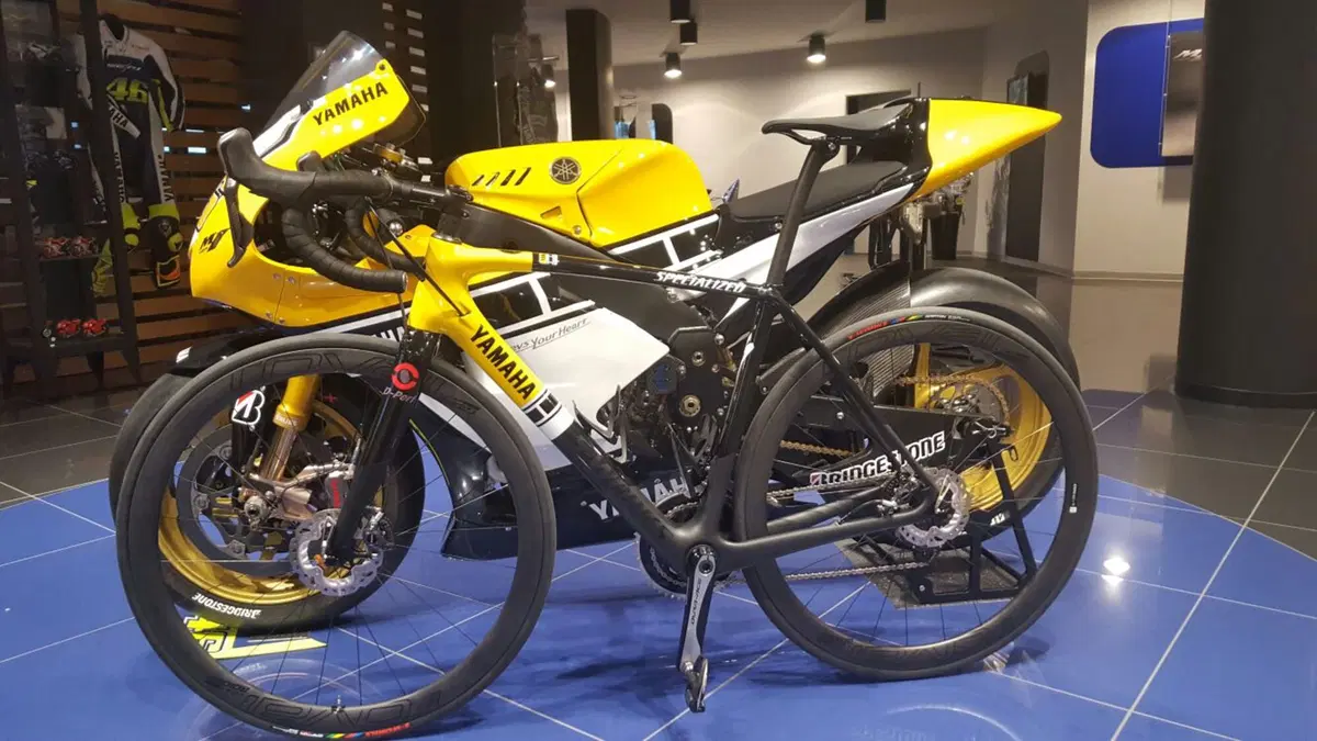 Massimo Meregalli: una Specialized S-Works Yamaha 60° anniversario (2)