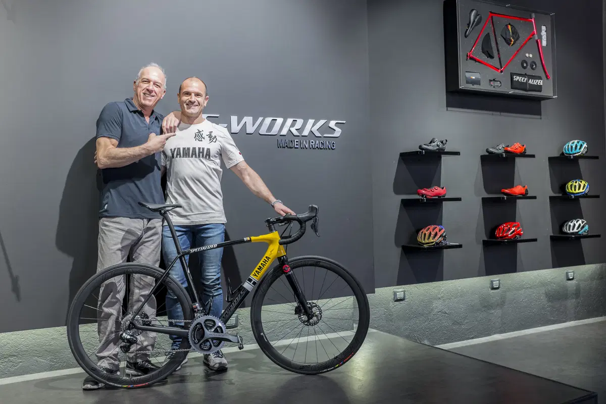 Massimo Meregalli: una Specialized S-Works Yamaha 60° anniversario (5)