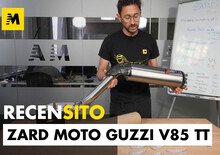 Zard per la Moto Guzzi V85TT. Scarico slip-on. Recensito