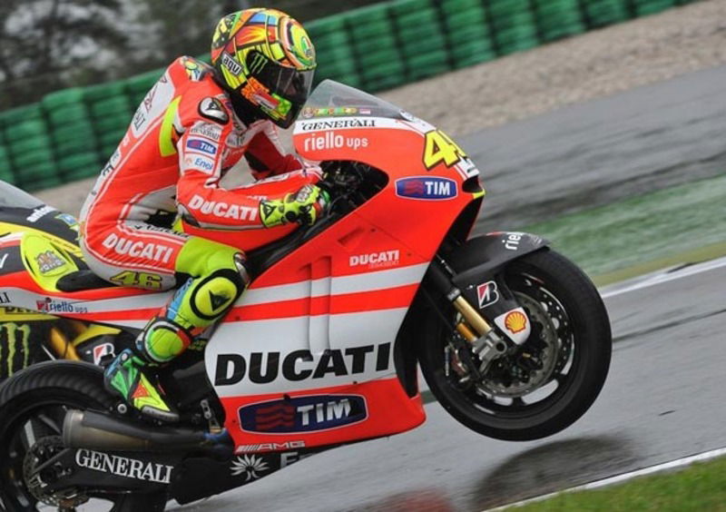 Il debutto della Ducati GP 11.1