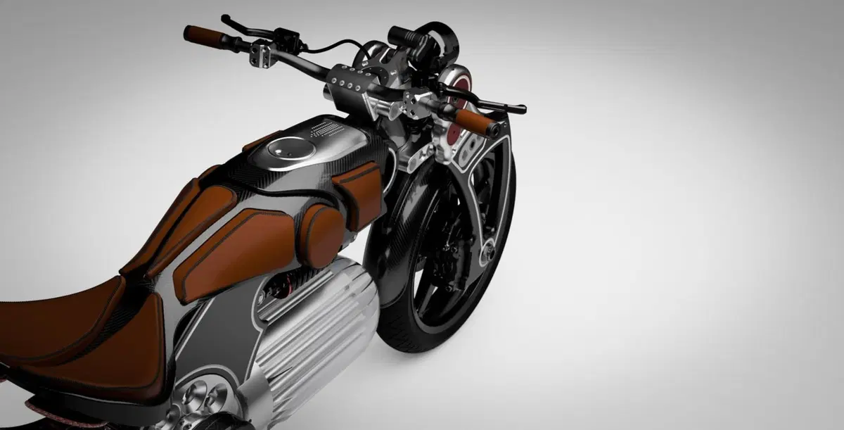 Curtiss Hades, un proiettile di moto elettrica (3)