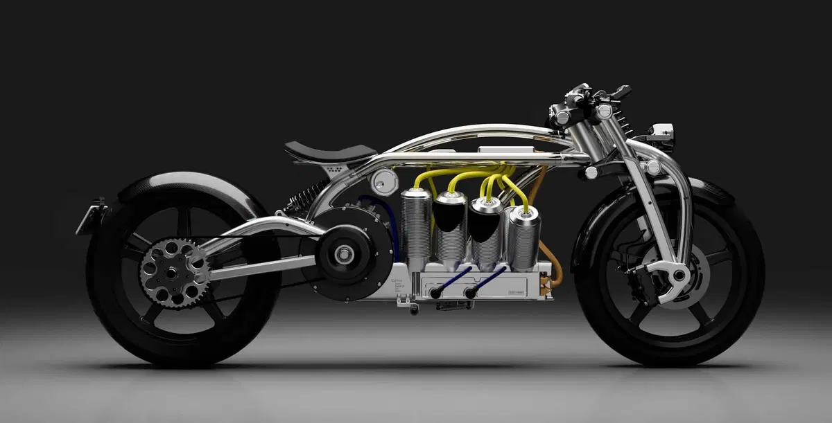 Curtiss Hades, un proiettile di moto elettrica (3)