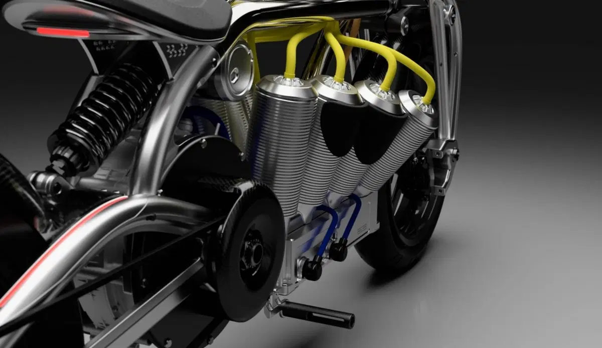 Curtiss Hades, un proiettile di moto elettrica (5)