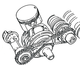 La Honda XL 500, presentata nel 1979, è stata la prima grossa monocilindrica a essere dotata di un sistema di equilibratura dinamica, che in questo caso prevedeva due alberi ausiliari controrotanti