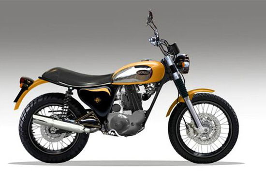 Ecco la Borile 450 Scrambler