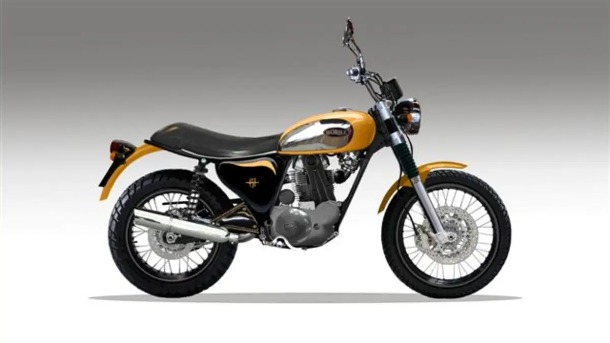 Ecco la Borile 450 Scrambler