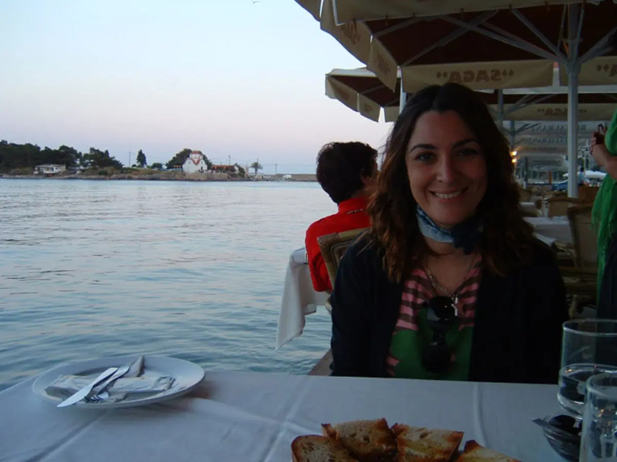 Arianna e Andrea a Kythira, in Grecia (2)