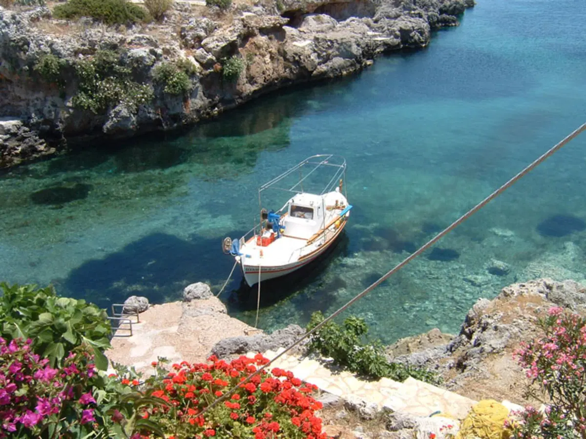 Arianna e Andrea a Kythira, in Grecia (3)