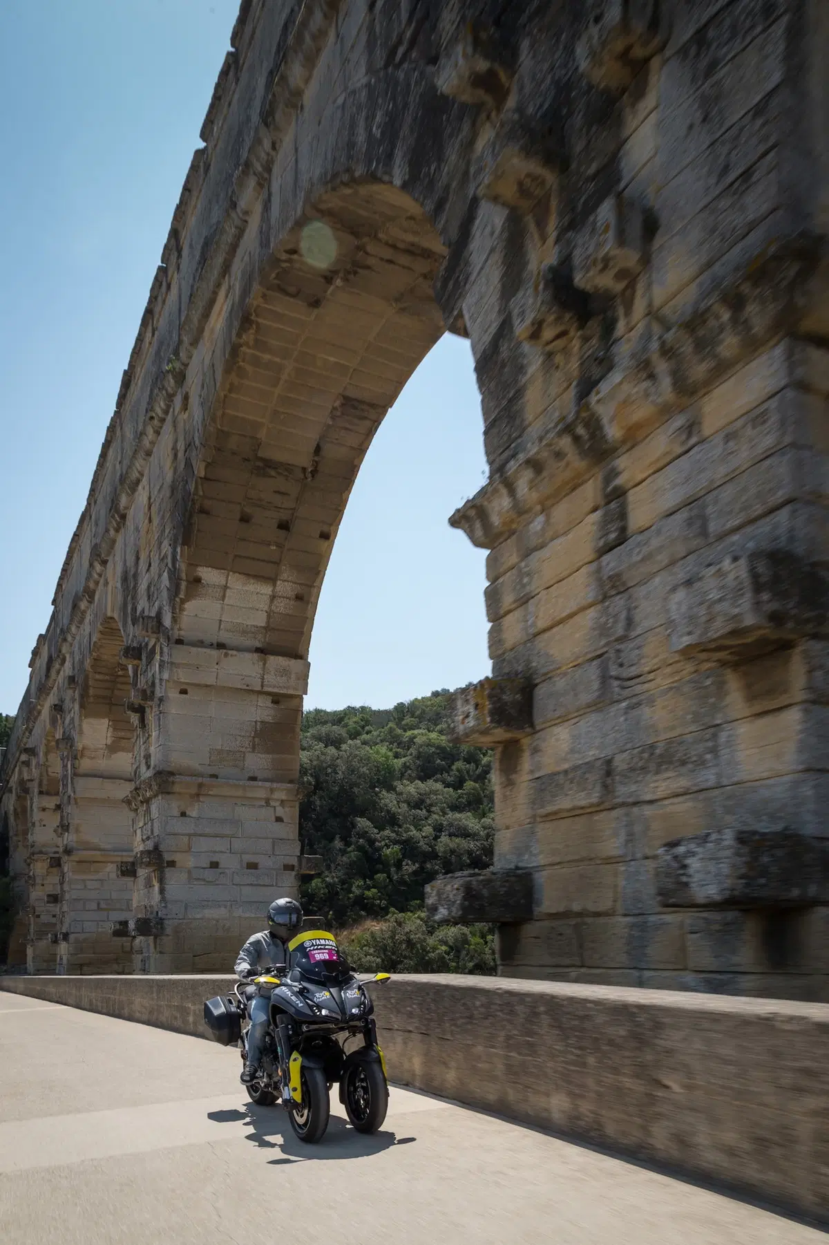 Yamaha Niken GT. Test esclusivo al Tour de France (4)