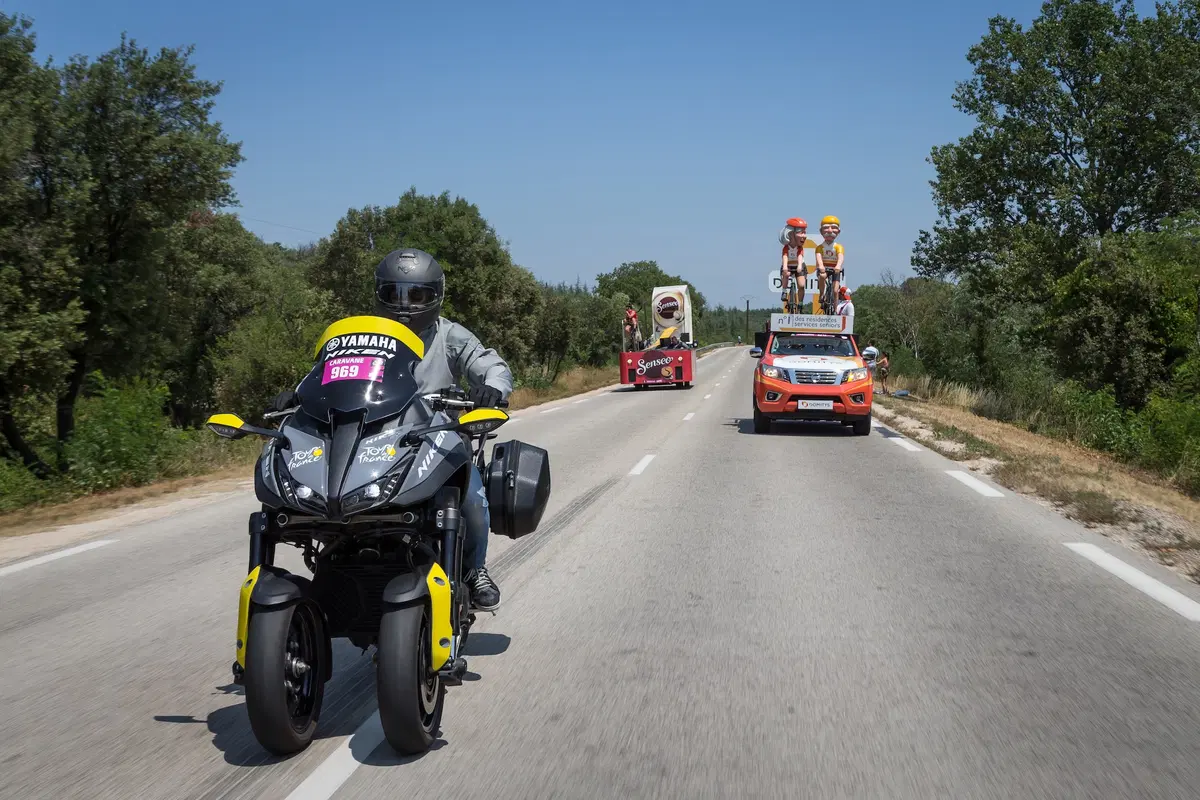 Yamaha Niken GT. Test esclusivo al Tour de France (8)
