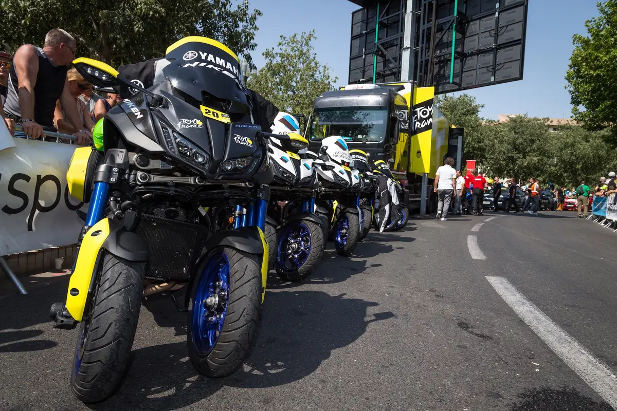 Yamaha Niken GT. Test esclusivo al Tour de France (14)