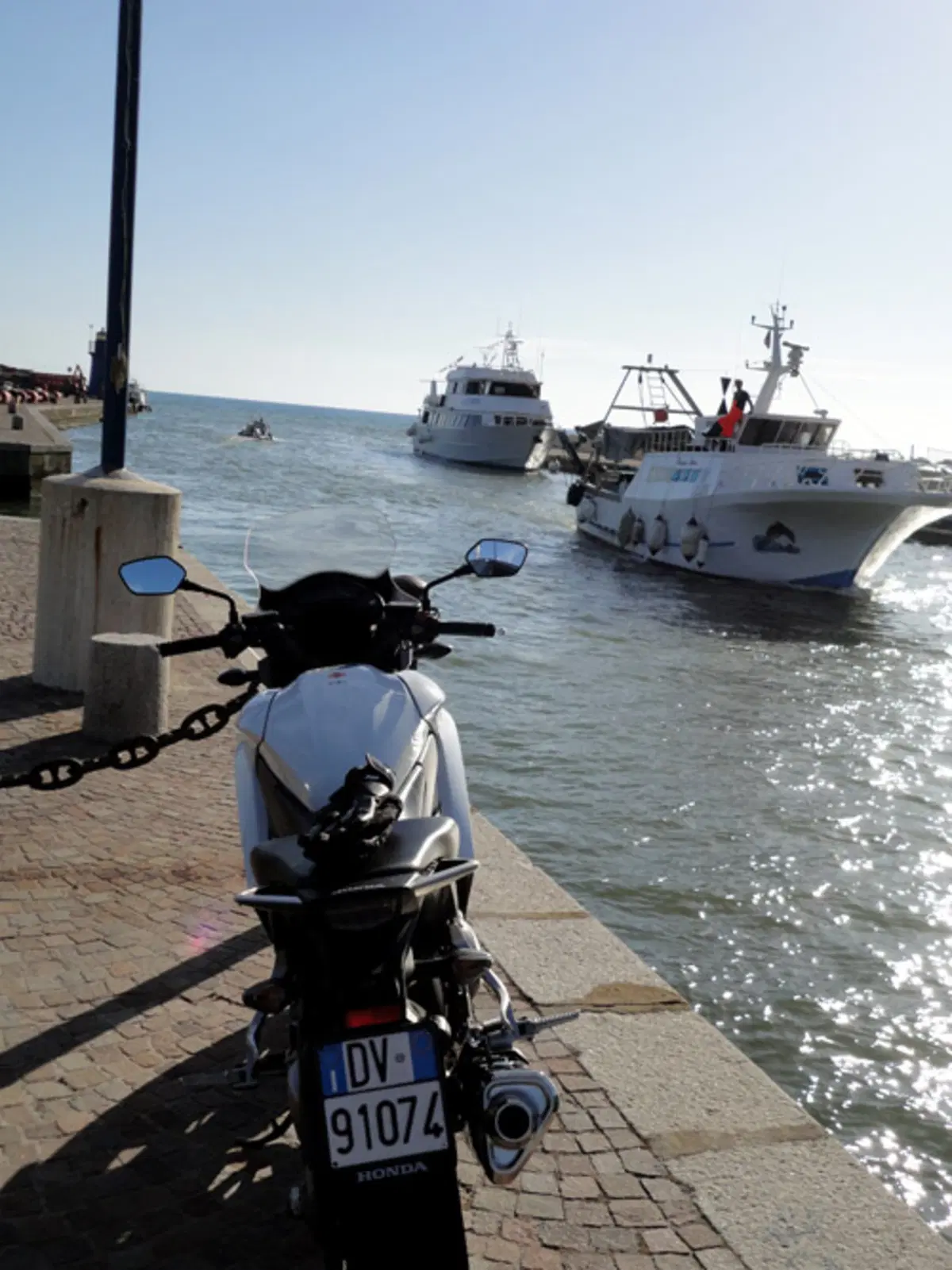 Dalla Maremma al GP d’Aragona con la Honda Crossrunner