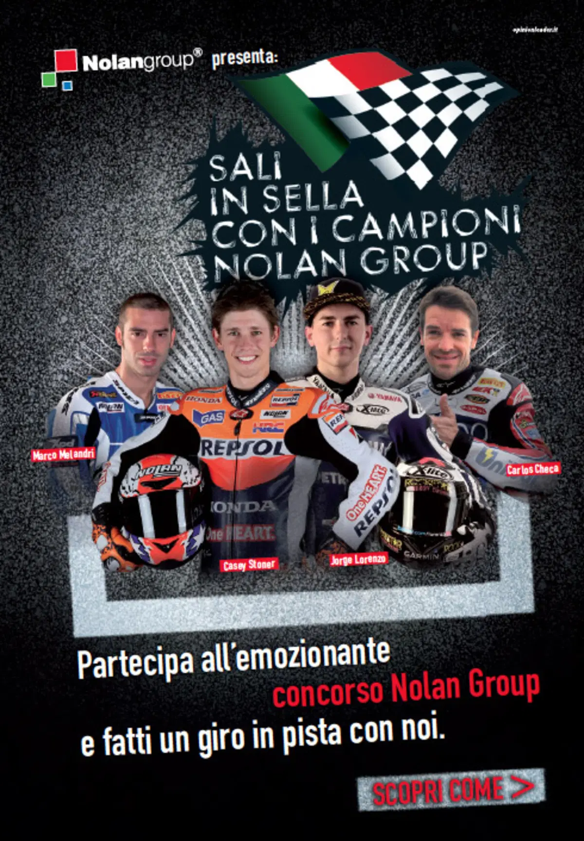 Parte il 2 luglio il concorso "Sali in sella con i campioni Nolan Group"