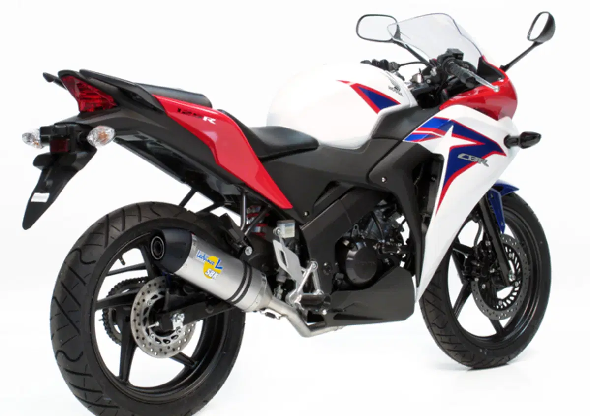 LeoVince SBK LV One omologato EVO II per per Honda CBR 125 R